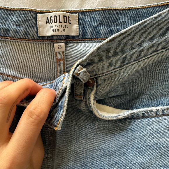 AGOLDE Remy High Rise Straight - Picture 3 of 4